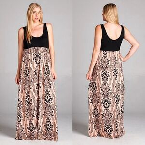 Pink Blush Zen Moment Maternity Babydoll Dress